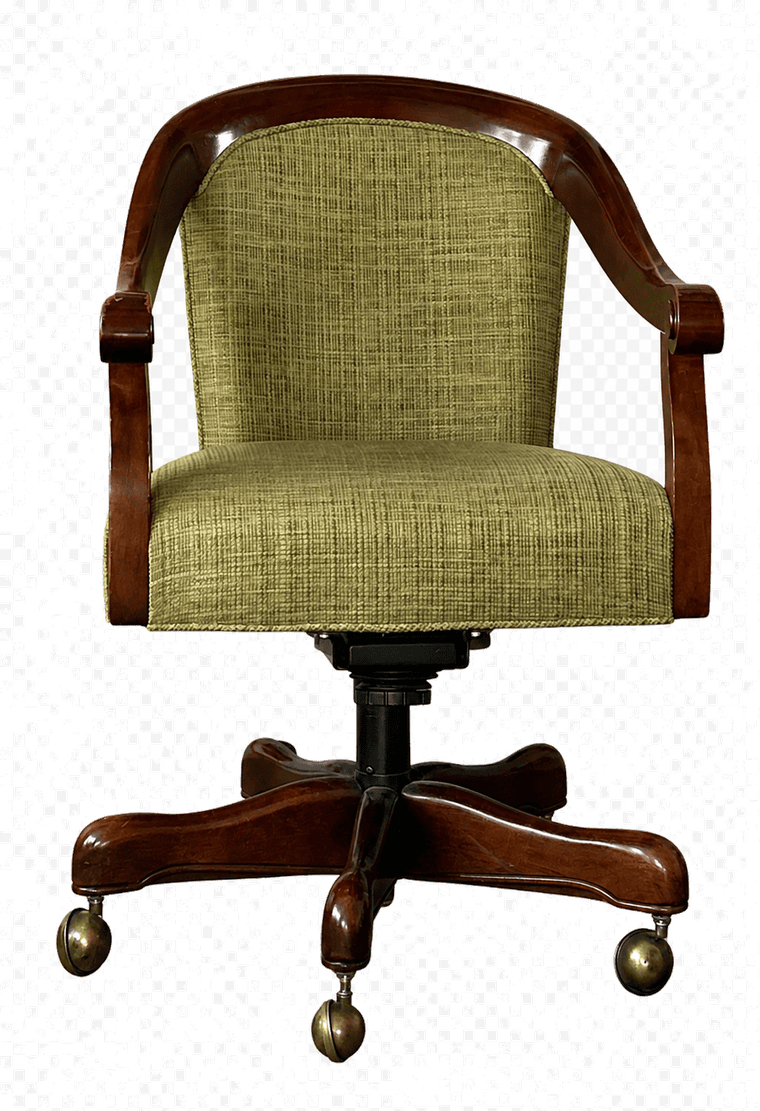Julie Bedell’s green reading chair
