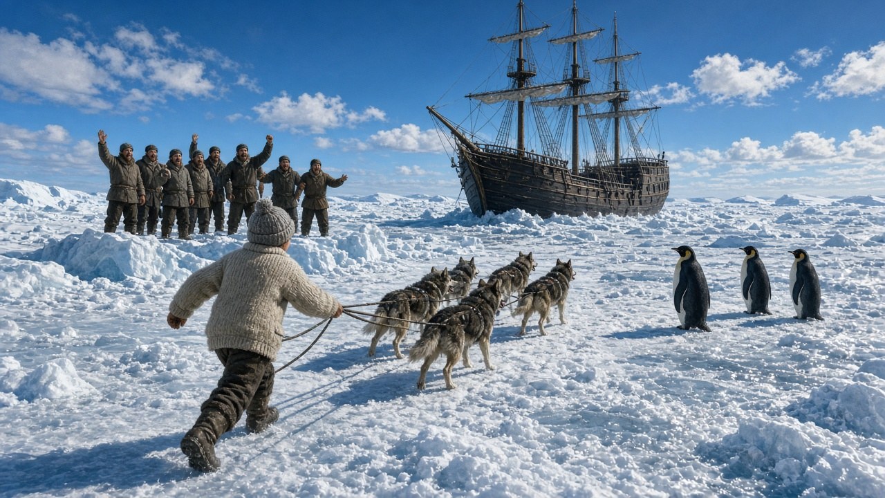The Endurance Log: Shackleton's ship held fast in the Antarctic ice