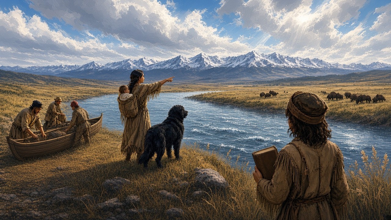 The Corps of Discovery, for older readers: Lewis, Clark and Sacagawea's journey west, 1804 to 1806
