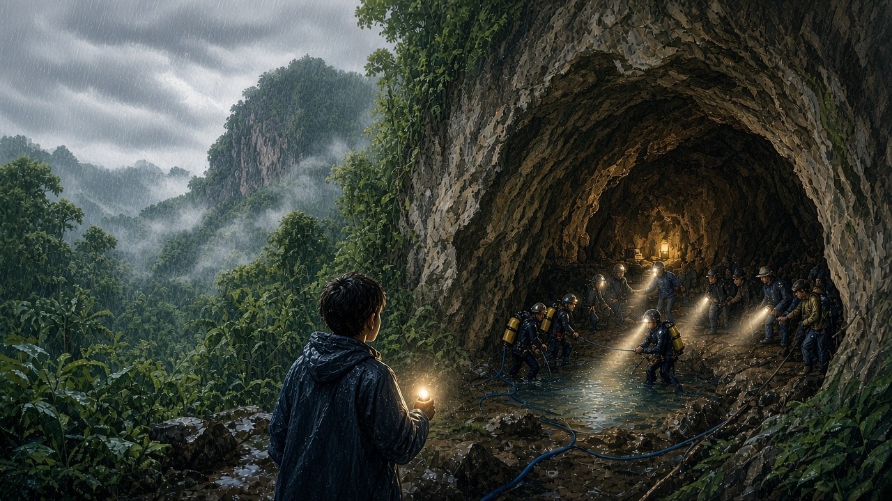 The Cave, for older readers: the Tham Luang cave rescue in Thailand, 2018