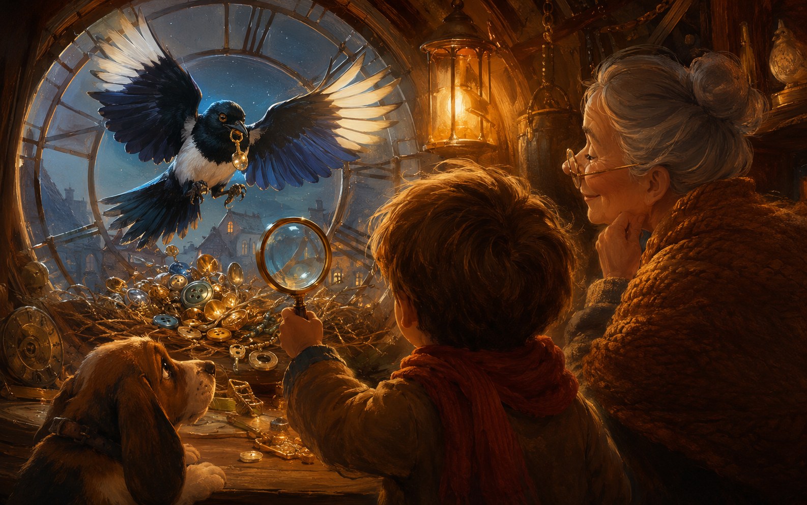 The Agency: a friendly magpie caught with its shiny treasures