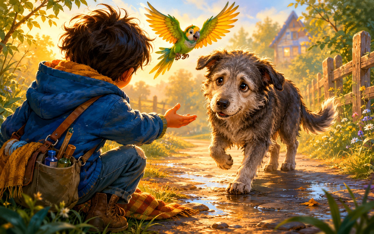 Art from Critter Clinic, episode 3: The Runaway