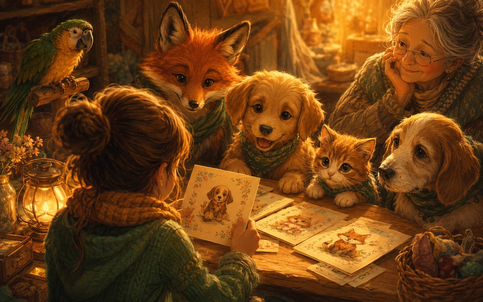 Art from Critter Clinic, episode 8: Getting Ready for the Fair