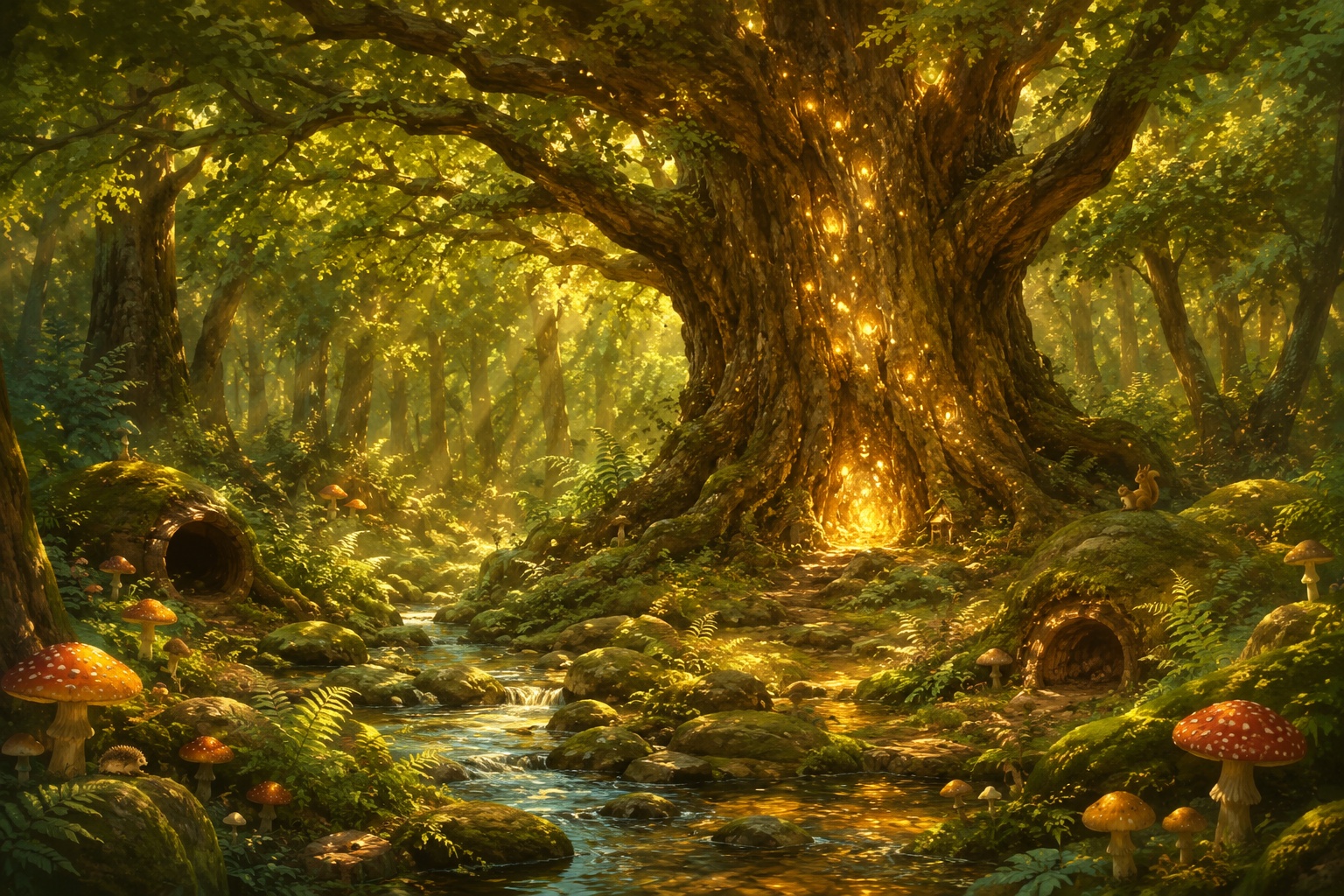 Greenwood, a story world for ages 5 to 10