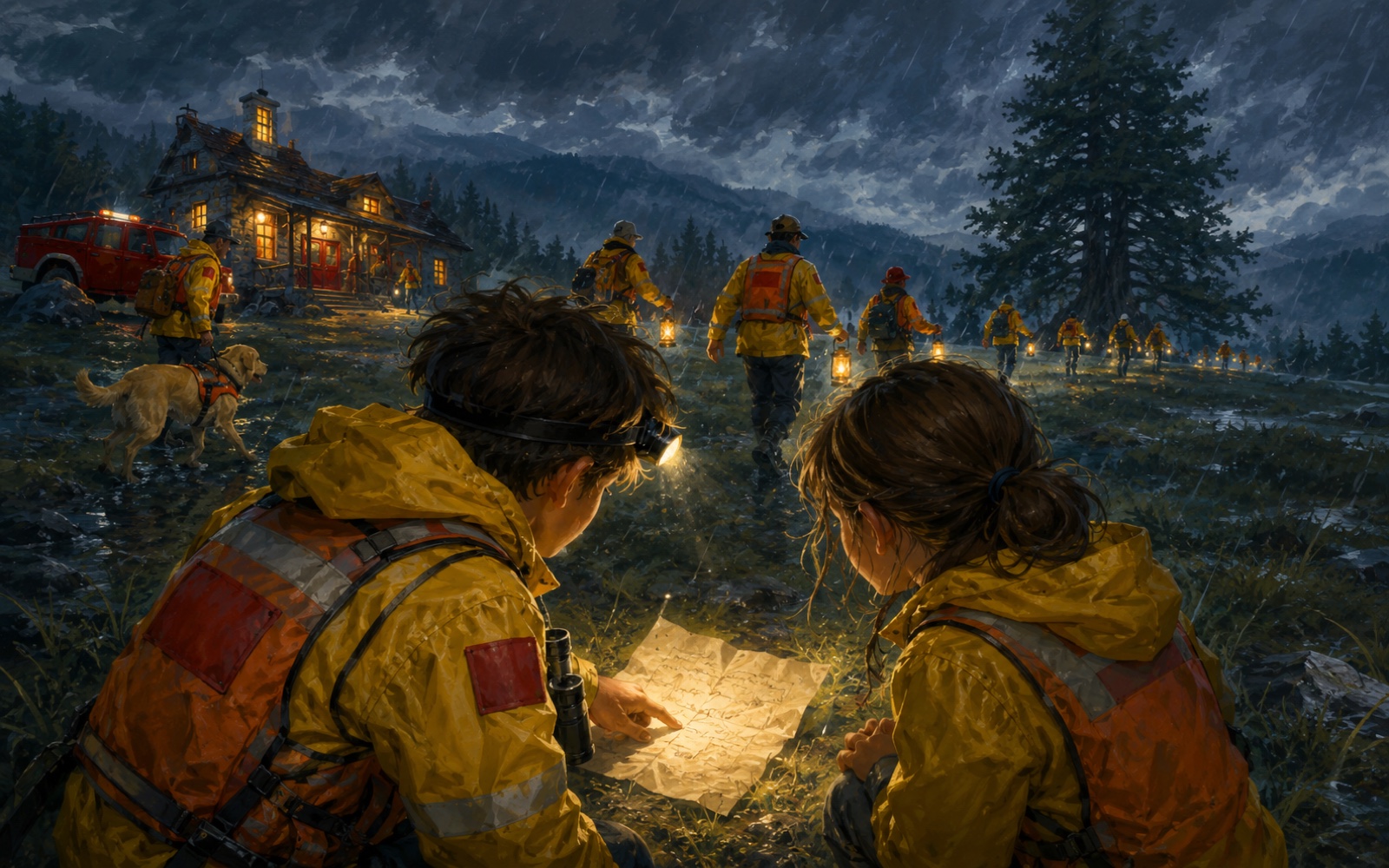 Art from Rescue One, episode 5: Lantern Lines