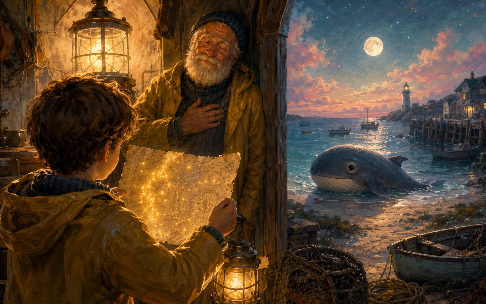 Art from Tidewatch, episode 1: The Light That Forgot How to Read